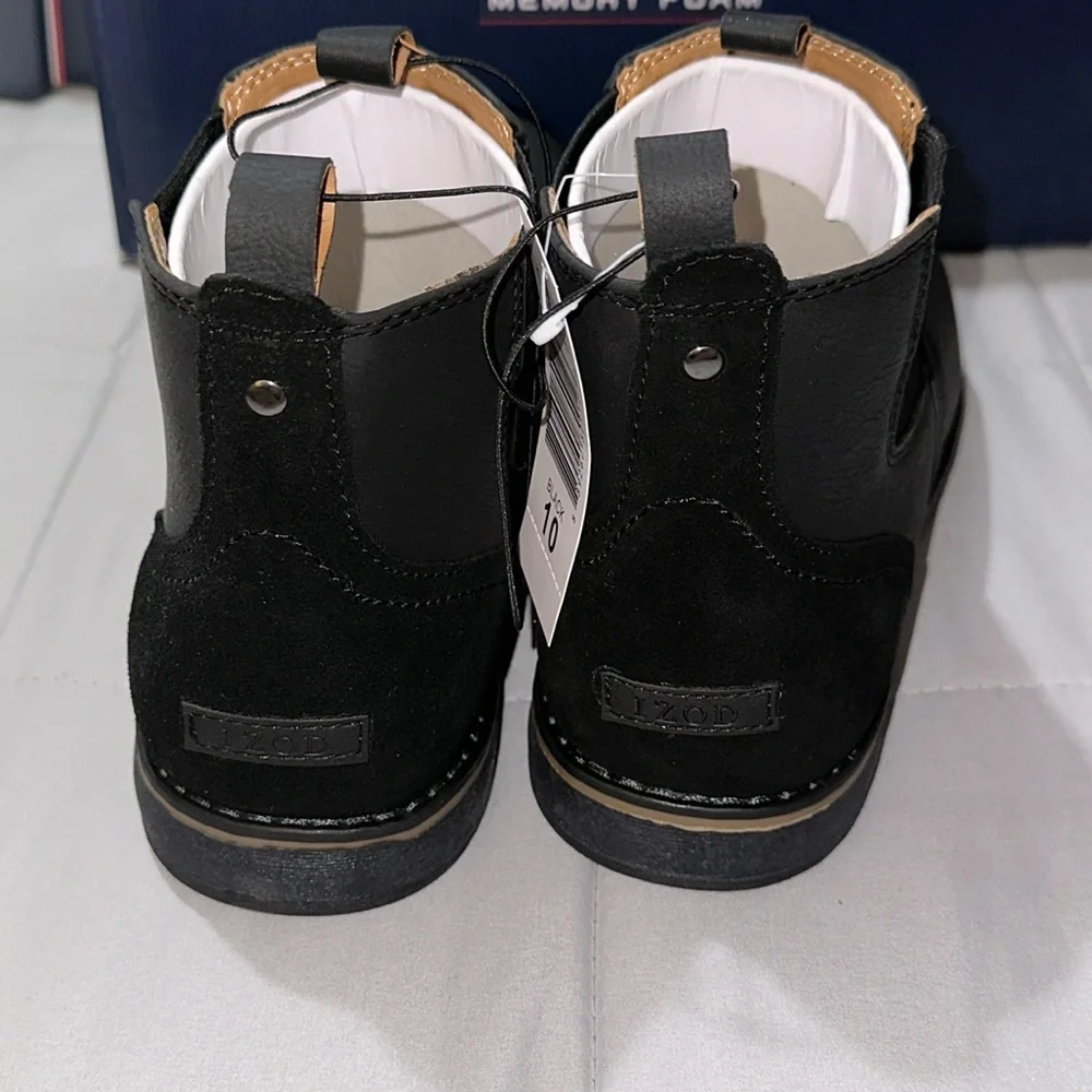 Izod Men's Chukka Black Boot - Picture 4 of 5